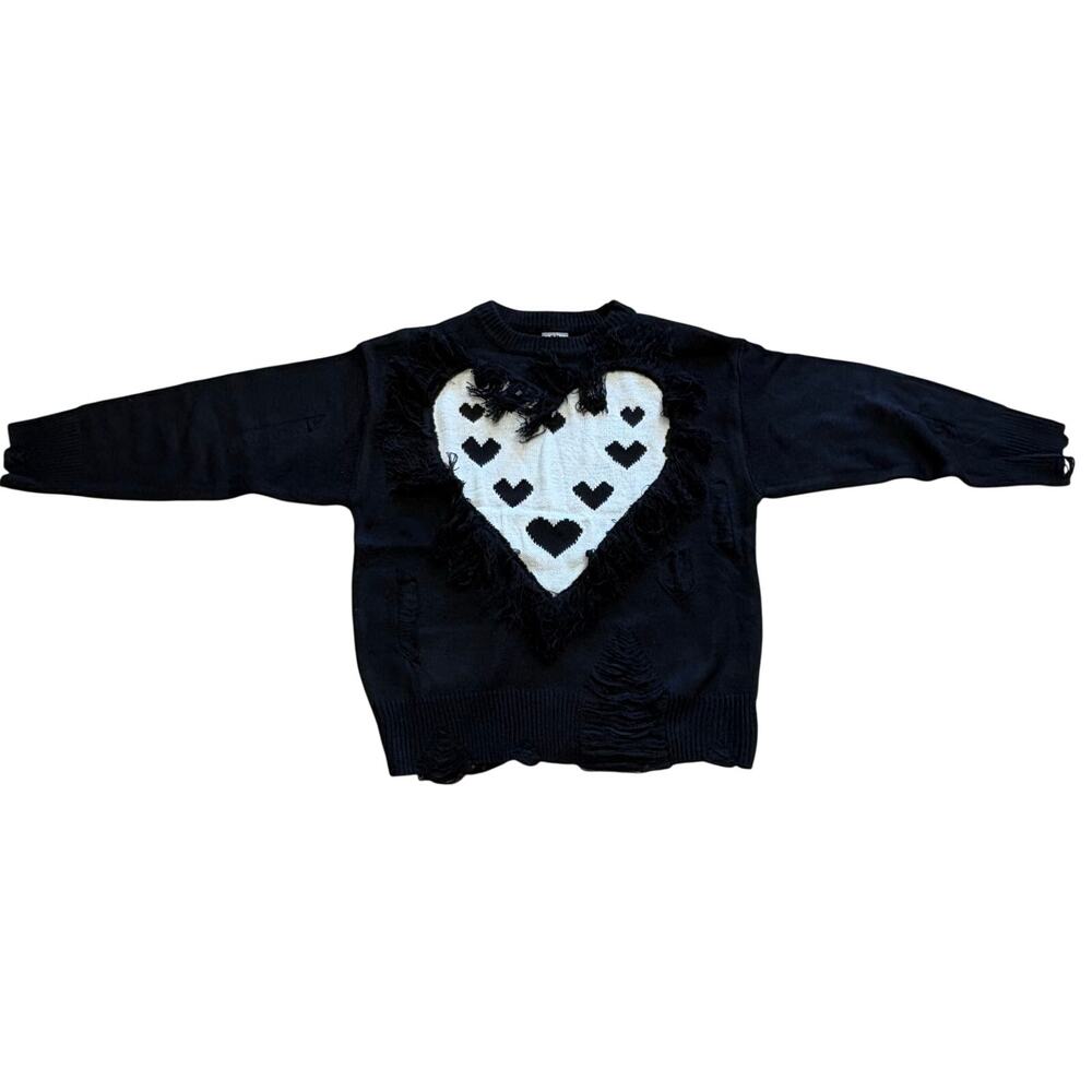 Minime Paris Heart Sweater